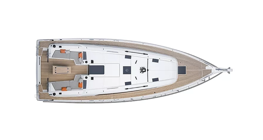 SOUTHWEST oceanis 40_deck