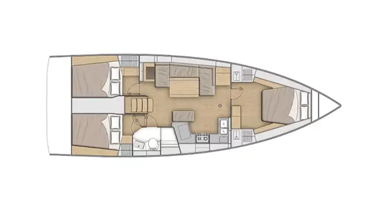 SOUTHWEST oceanis 40_interior